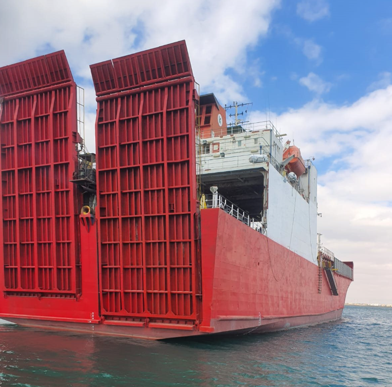 121.4m RoRo Cargo vessel