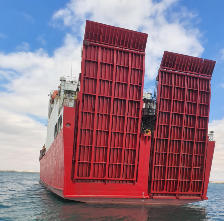 121.4m RoRo Cargo vessel