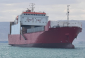 121.4m RoRo Cargo vessel