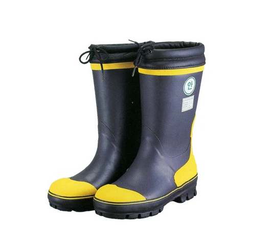 Boots Rubber Cloth-lining Long