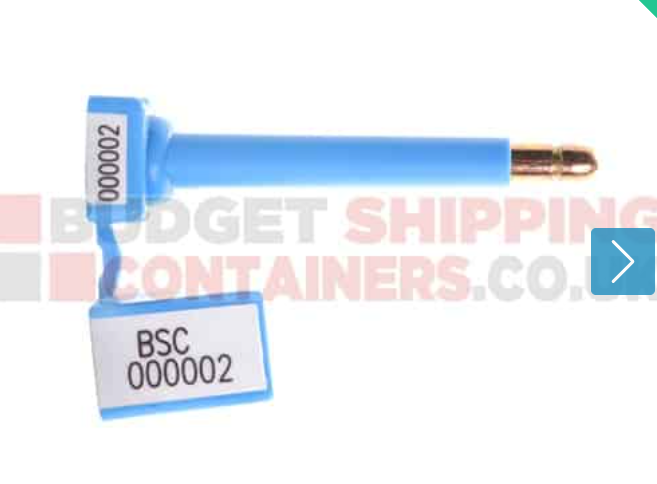 Shipping Container Bolt Seals