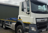 DAF CF340 , 6 WHEEL HOOK LOADER