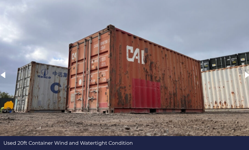 Looking for a 20ft used shipping container
