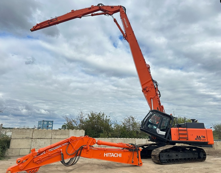 Hitachi ZX470LCH-3 High Reach Demolition Excavator