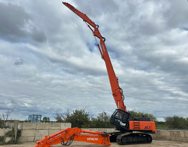 Hitachi ZX470LCH-3 High Reach Demolition Excavator