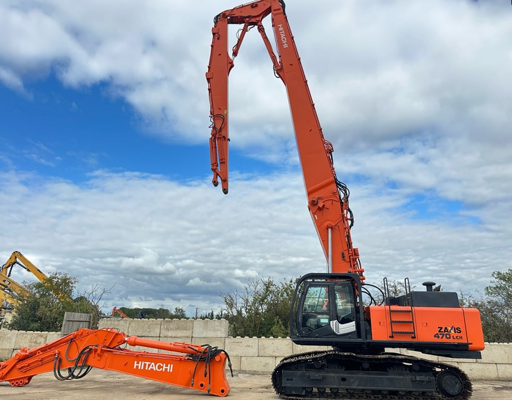Hitachi ZX470LCH-3 High Reach Demolition Excavator